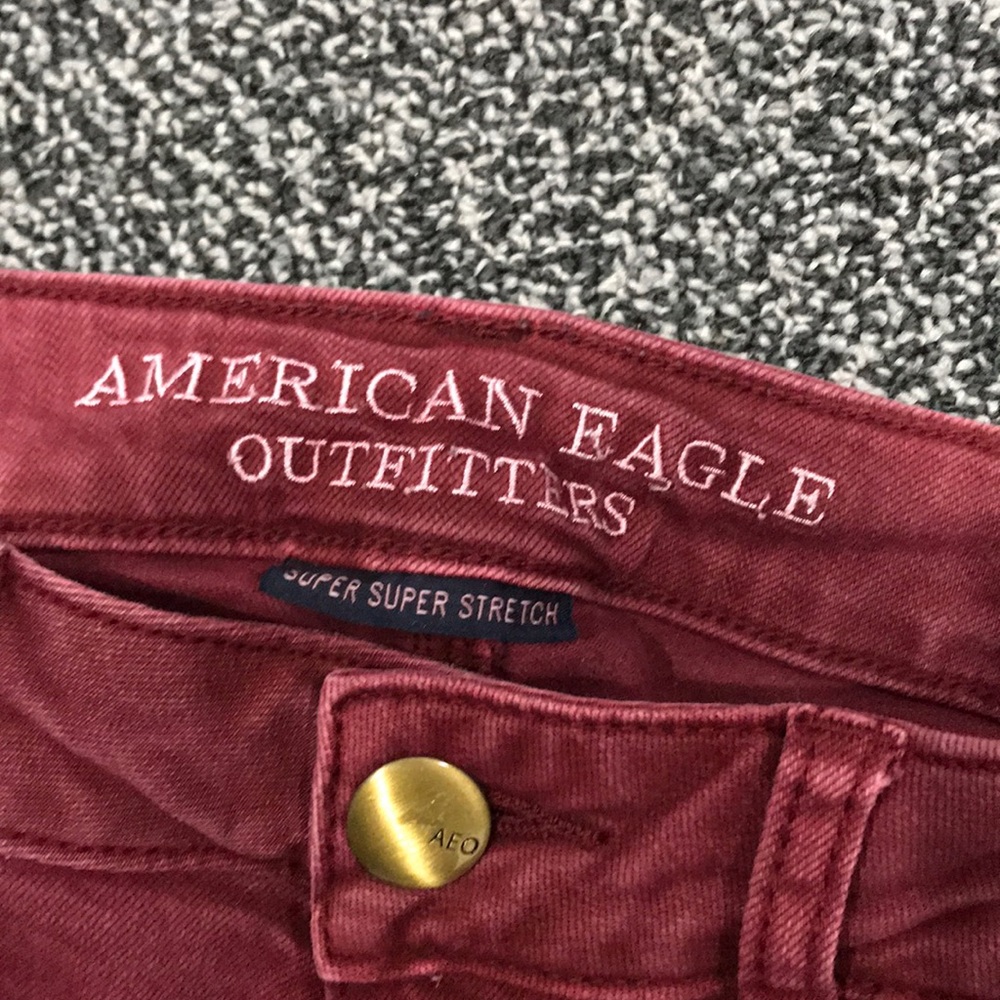 ❤️Maroon Jeans - Picture 3 of 4